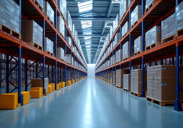 Large scale freight transportation hub