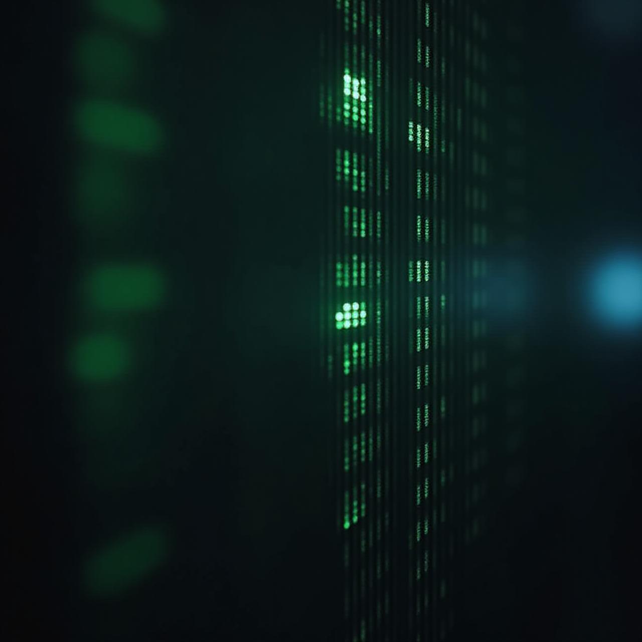 Secure data transmission visual