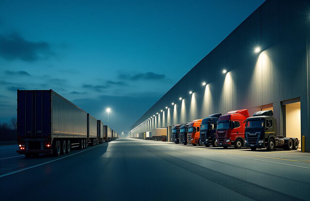 Heavy duty logistics hub in action
